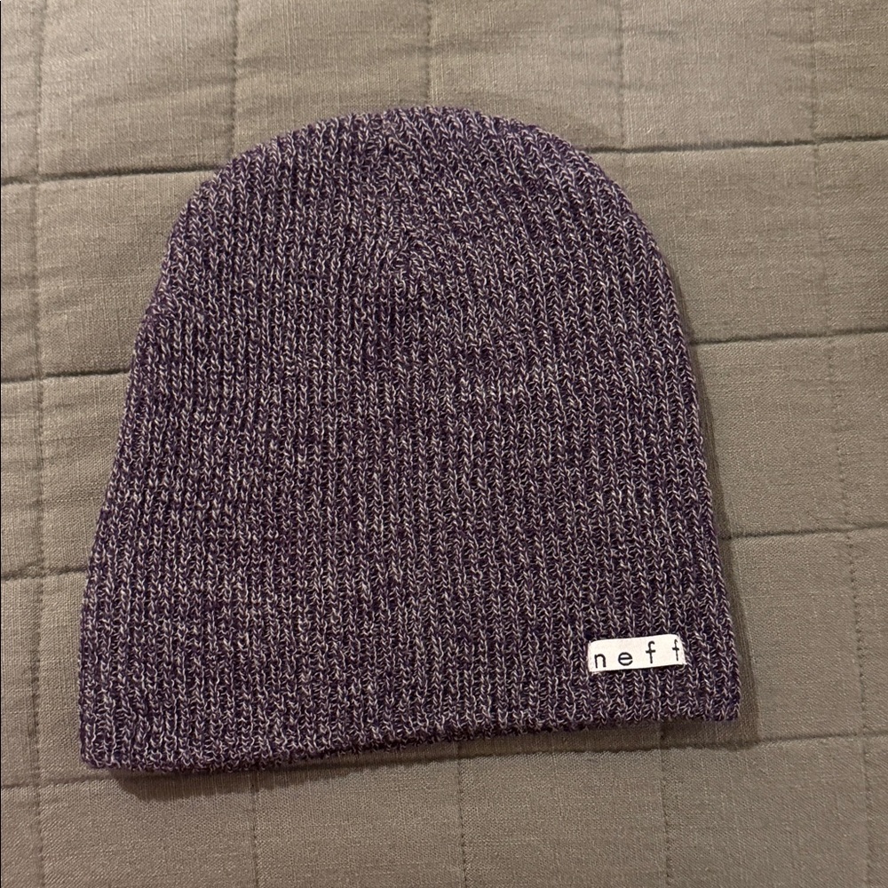 Neff Heathered Purple Beanie